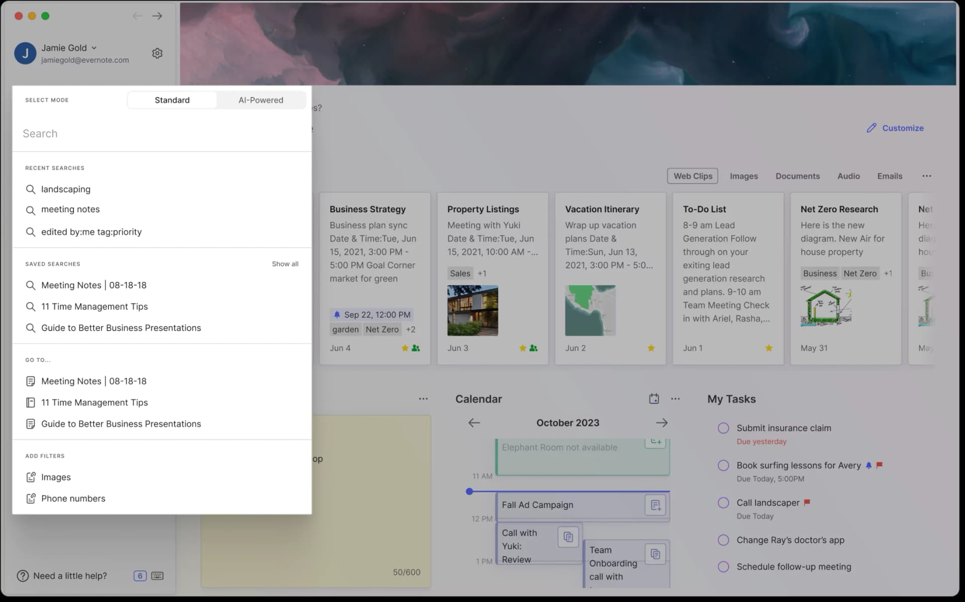 A UI rappresentation of search-suggestions-while-typing